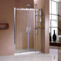 Big Stainless Steel Wheels Sliding Shower Door/Shower Room/Shower Enclosure (HC440-Z)